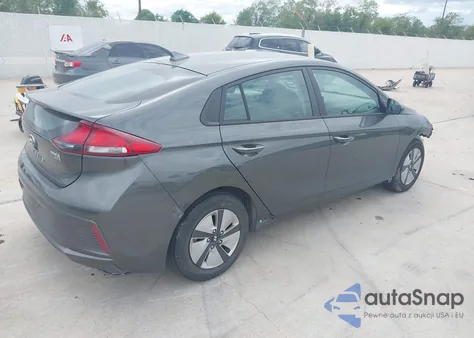 2022 Hyundai Ioniq Hybrid Blue из США, поврежденный, VIN KMHC65LCXNU281315